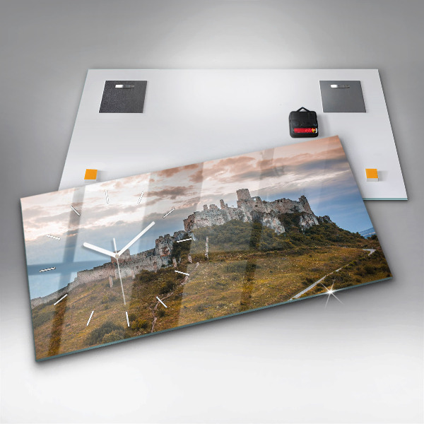 Orologio rettangolare Castello di Spiš in Slovacchia