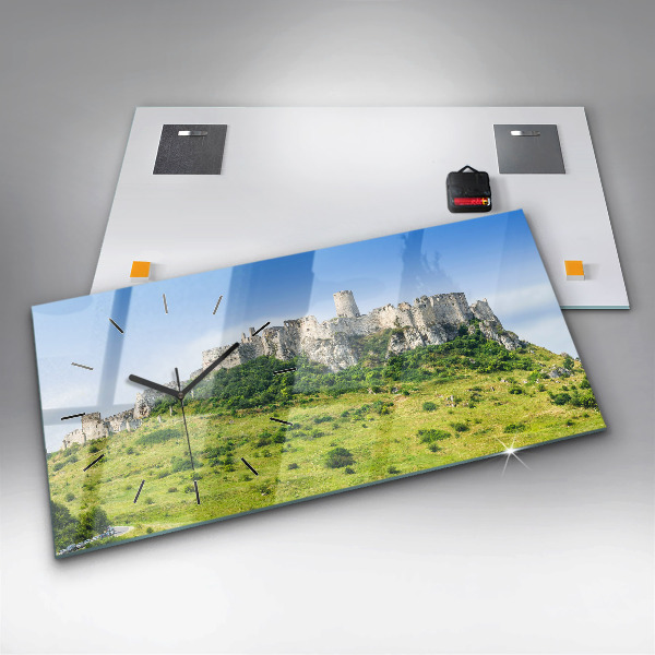 Orologio rettangolare Castello di Spiš in Slovacchia