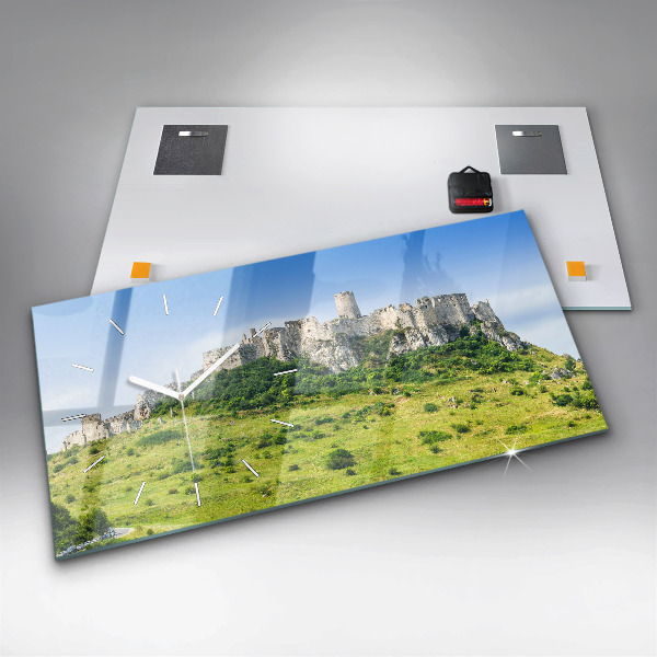 Orologio rettangolare Castello di Spiš in Slovacchia