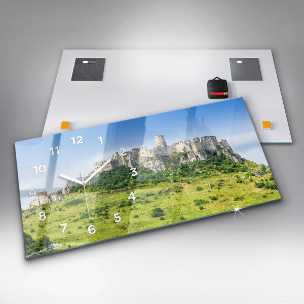 Orologio rettangolare Castello di Spiš in Slovacchia