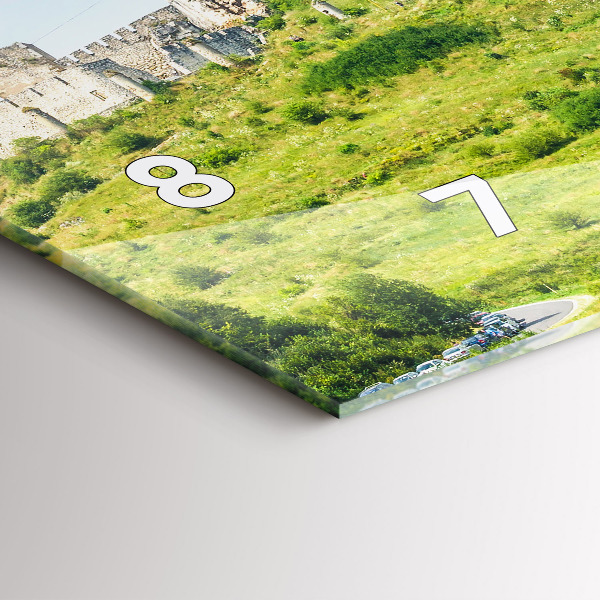 Orologio rettangolare Castello di Spiš in Slovacchia