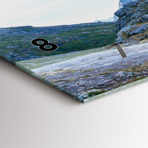 Orologio rettangolare Paesaggio roccioso