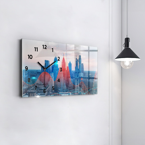 Orologi orizzontali Grattacieli a Philadelphia