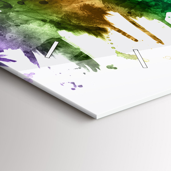 Orologi orizzontali Filadelfia colorata