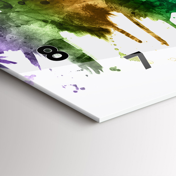 Orologi orizzontali Filadelfia colorata