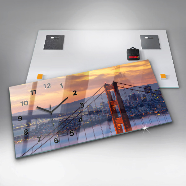 Orologio rettangolare Ponte di San Francisco