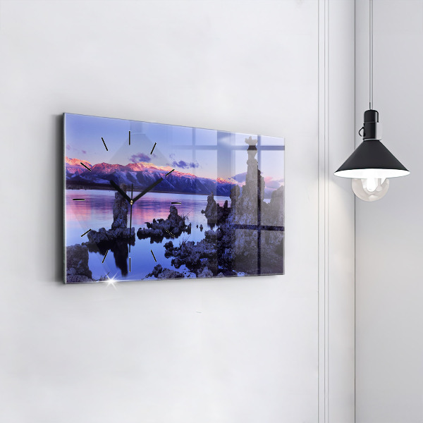 Orologio rettangolare Lago California