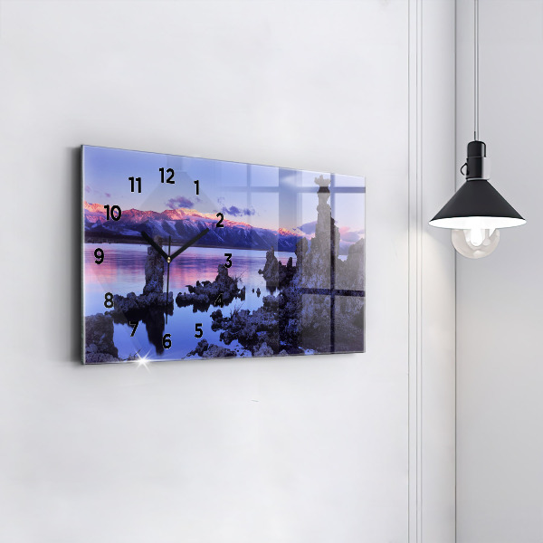 Orologio rettangolare Lago California