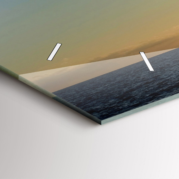 Orologio rettangolare Danza spagnola in mare