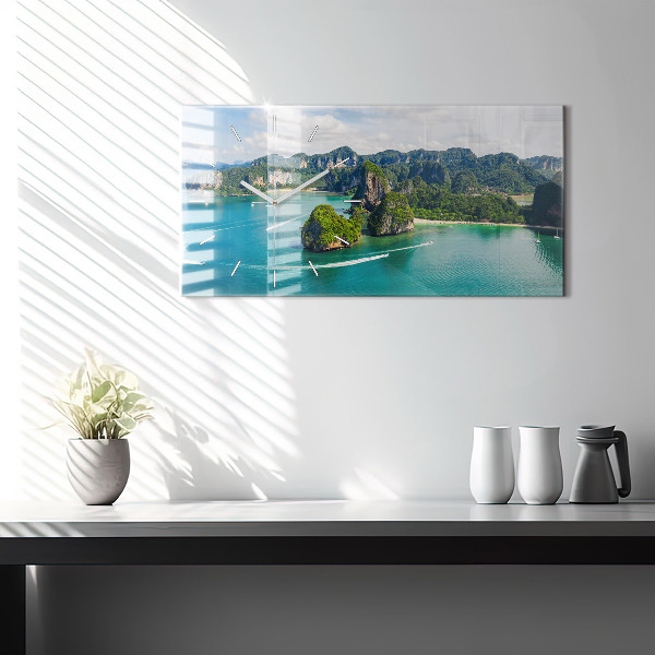 Orologi orizzontali Un'isola in Thailandia