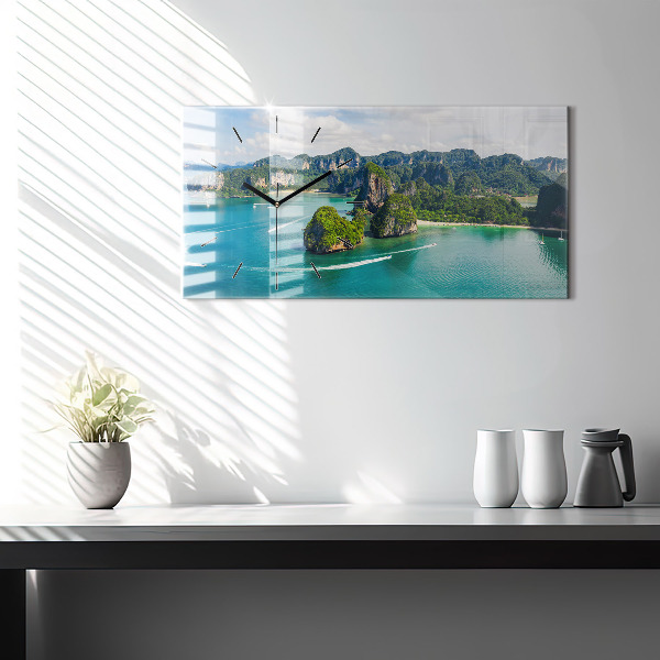Orologi orizzontali Un'isola in Thailandia