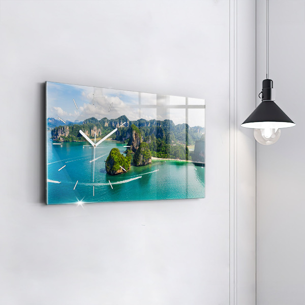 Orologi orizzontali Un'isola in Thailandia