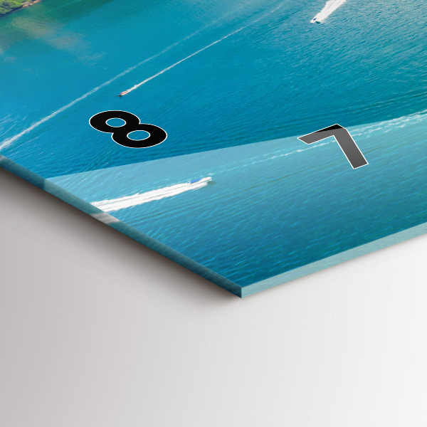 Orologi orizzontali Un'isola in Thailandia