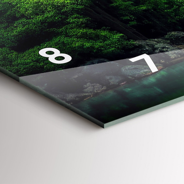 Orologi orizzontali Paesaggio naturale della Thailandia