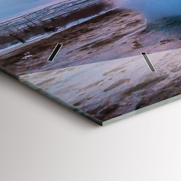 Orologio rettangolare Geyser sull'isola d'Islanda