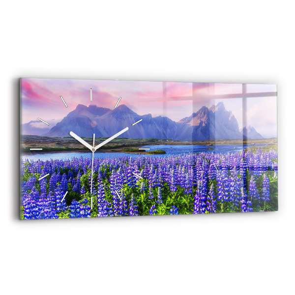 Orologio rettangolare Vista sulle montagne Islanda