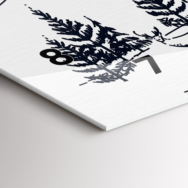 Orologio rettangolare Città dei cartoni animati