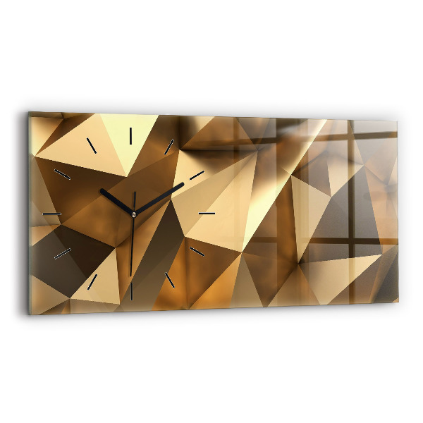 Orologio rettangolare Texture geometrica