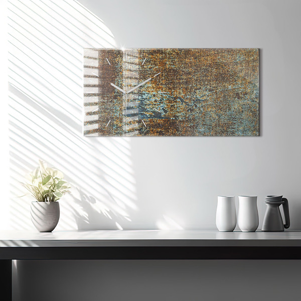 Orologio rettangolare Vecchia struttura metallica