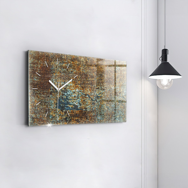 Orologio rettangolare Vecchia struttura metallica