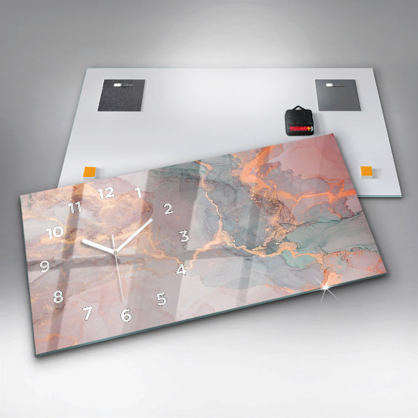 Orologi orizzontali Trama di marmo