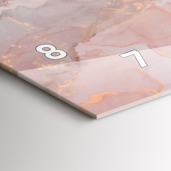 Orologi orizzontali Trama di marmo