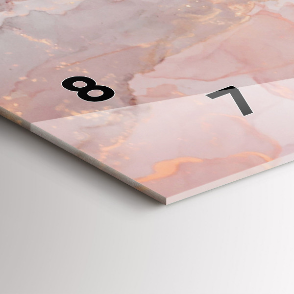 Orologi orizzontali Trama di marmo