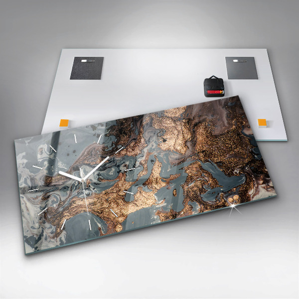 Orologi orizzontali Arte astratta in marmo