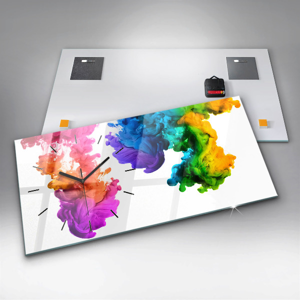 Orologio rettangolare Arcobaleno di colori