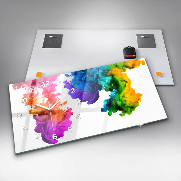 Orologio rettangolare Arcobaleno di colori