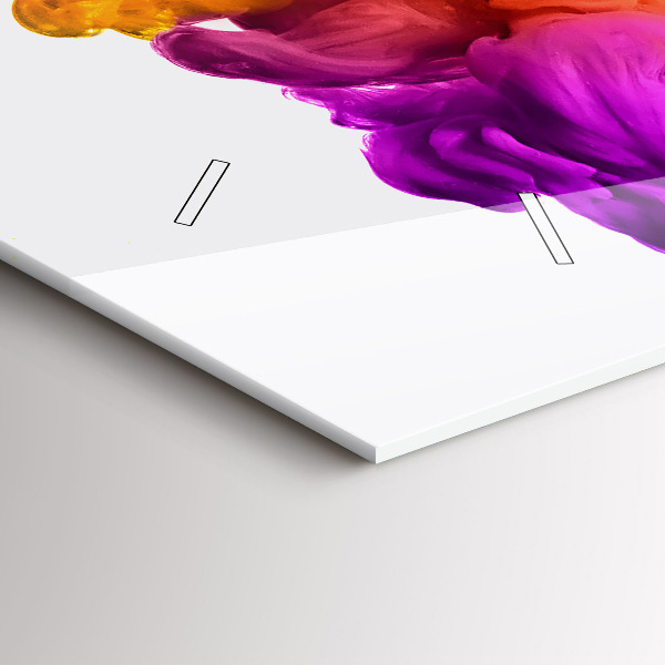 Orologio rettangolare Arcobaleno di colori