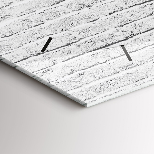 Orologio rettangolare Muro di mattoni