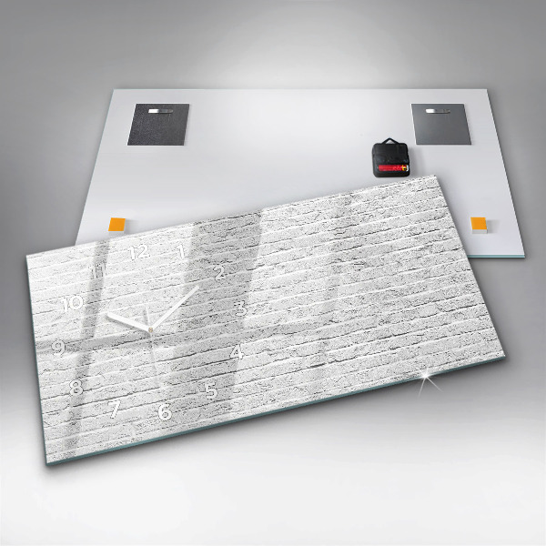 Orologio rettangolare Muro di mattoni