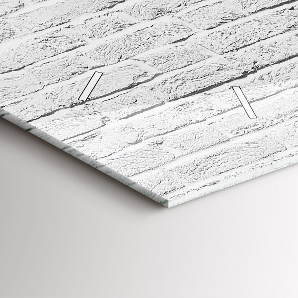 Orologio rettangolare Muro di mattoni