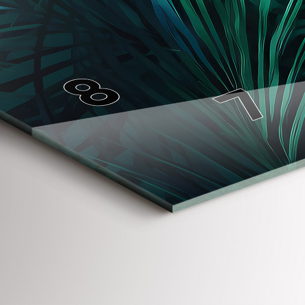 Orologi orizzontali Foglie tropicali