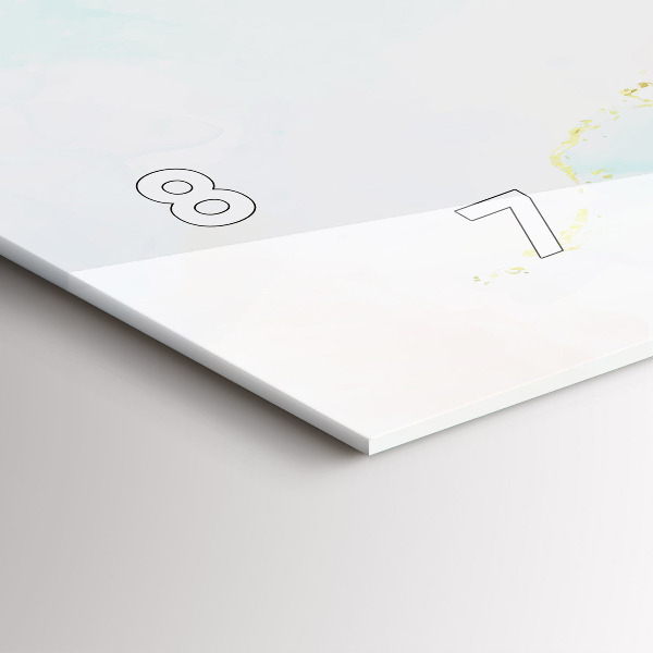 Orologi orizzontali Marmo acquerello