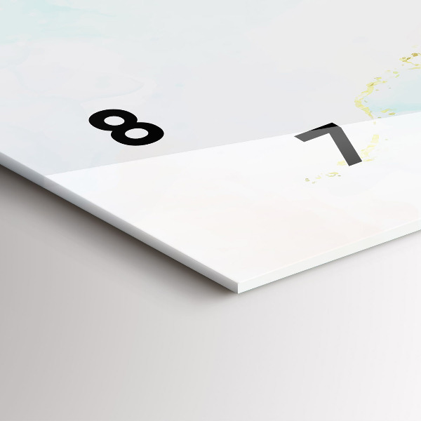 Orologi orizzontali Marmo acquerello