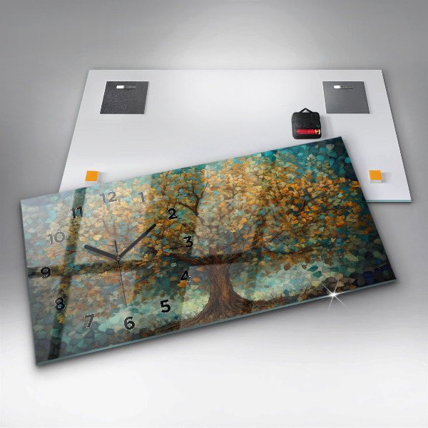 Orologi orizzontali Albero mosaico