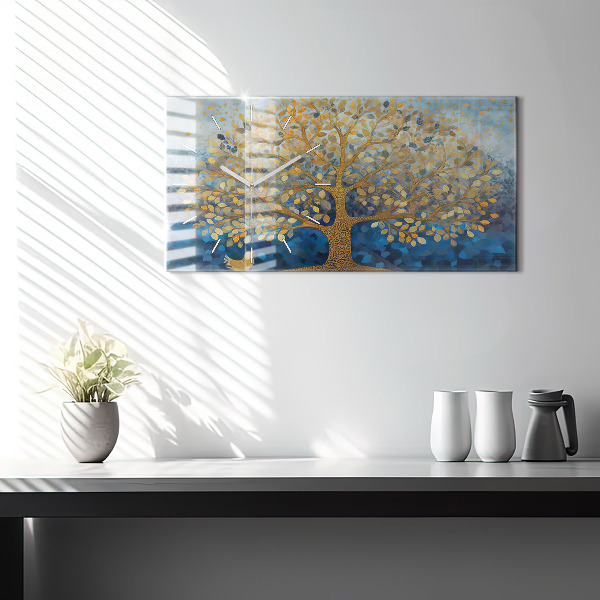 Orologi orizzontali Albero astratto