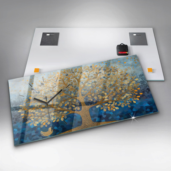 Orologi orizzontali Albero astratto