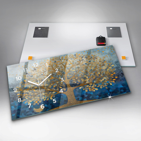 Orologi orizzontali Albero astratto