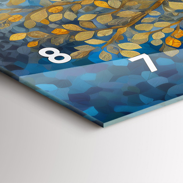 Orologi orizzontali Albero astratto