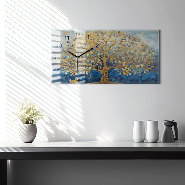 Orologi orizzontali Albero astratto