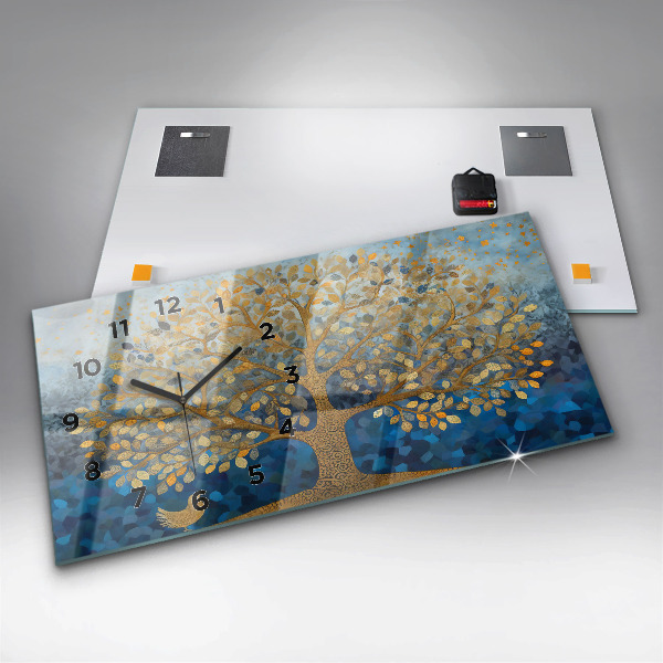 Orologi orizzontali Albero astratto