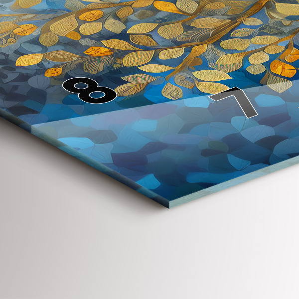 Orologi orizzontali Albero astratto