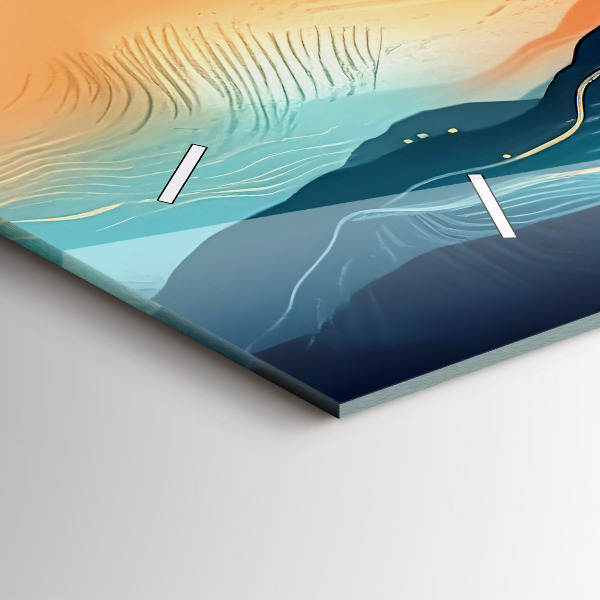 Orologi orizzontali Paesaggio montano