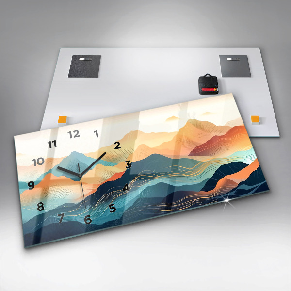 Orologi orizzontali Paesaggio montano