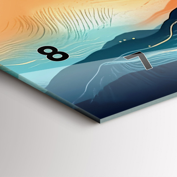 Orologi orizzontali Paesaggio montano