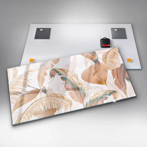 Orologi orizzontali Motivo foglia naturale