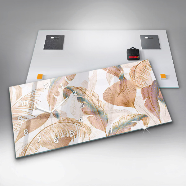 Orologi orizzontali Motivo foglia naturale